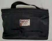 DKNY Black Train Case/Cosmetic Case - New With Tags