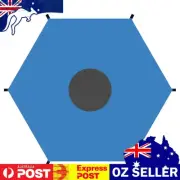6/8/10ft Trampolines Canopy Anti-UV Trampoline Roof Waterproof Sun-Protection