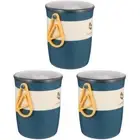 3 Sets of Cereal Thermal Cup Student Insulation Container Breakfast Cup