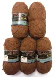Vintage 2006 Limited Edision 100% North American Alpaca Yarn DK, Fawn, 3.5 oz