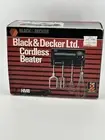Black & Decker Cordless Beater Mixer HM8 Black & Attachments Sealed Unopened
