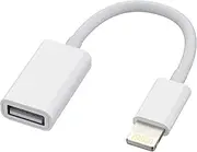 Iphone OTG Adapter Dongle USB Female to Lightning Male Cable for Apple Ipad Air 14 13 11 12 Pro Max Mini Xr X Xs 8 7Plus Se Camera Card Reader Flash Drive Mouse Keyboard Hub MIDI U Disk Adaptador para