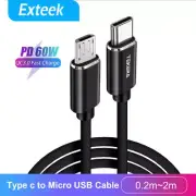 USB Type C To Micro USB Cable USB-C USB C to Micro USB OTG Sync Data Charging