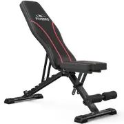 FLYBIRD Adjustable Bench,Utility Weight Bench for Full Body Workout- Multi-Pu...