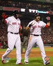 David Ortiz & Jacoby Ellsbury Game 6 of the 2013 World Series Action Sports Photo