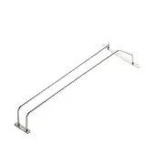 Under Cabinet Wine Glass Holder Rack 1PC Steel Hanging Cup Storage Bar Shelf