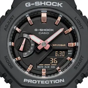 CASIO卡西歐 古銅配色G-SHOCK WOMEN系列(GMA-S2100-1A)