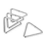 Metal Triangle Ring Buckle 2"(50mm) Inner Width for Strap Craft DIY 4pcs