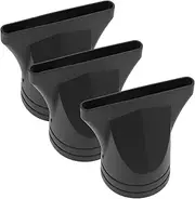 CANIGHT 3pcs Hair Dryer Nozzles Diffuser Attachment for Professional Styling Lightweight Reusable Blow Dryer Accessories for Sleek Finish