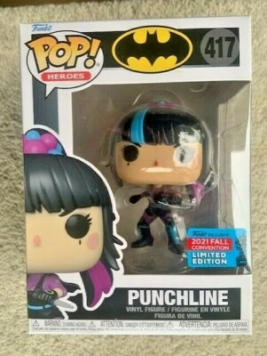 PUNCHLINE BATMAN NYCC 417 Funko Pop Vinyl New in Mint Box + Protector