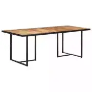 NNEVL Dining Table 200 cm Rough Mango Wood