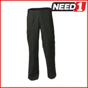 3 x WS WORKWEAR Men's Midweight Canvas Cargo Work Pants | Green