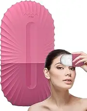 Ice Facial Mold - Face Ice Mold Facial Cooling Roller Massage - Face Roller, Silicone Skincare Tool Beauty Facial Rollers, Brighten Skin