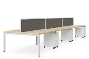 DD Plaza Workstation For 6 Person with Tek 30 500h Screen
