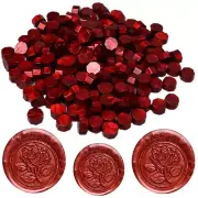 200pcs Sealing Wax Beads for Stamps - Resin & Wax, Smooth Surface, Quick Drying,