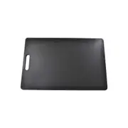 Chef Inox 25x40x1.3 cm Handy Colour Coded Cutting Board With Handle-Black