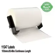 Compatible Brother DK-11247 Shipping Labels 103 x 164mm 180 Labels Per Roll