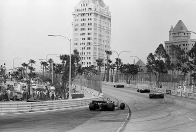 Eddie Cheever USA Tyrrell 010 finished fifth in his first race wit- Old Photo
