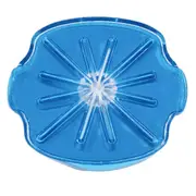 6-Wire Mixing Anti-Splatter Baffle for Stand Mixer Accessories Pro Mix Without the Mess D Blue