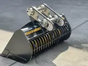 Skeleton / Sieve / Shaker Bucket 1200mm wide with Bolt On Edge 4-8T Combo