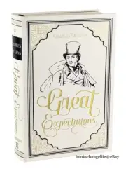 GREAT EXPECTATIONS by Charles Dickens Soft Faux Leather Classic Book *Brand New*