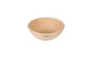 Bakemaster Round Rattan Proving Basket 22X8.5X8.5cm - 22cm