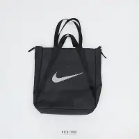 在飛比找Yahoo!奇摩拍賣優惠-NIKE GYM TOTE 黑色 大勾 托特包 兩用 手提 