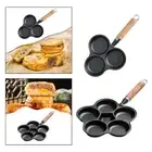 Fried Egg Pan Multifunctional Cookware Divided for Breakfast Burgers Omelets