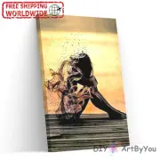Paint By Numbers Canvas Art Draw Artist Painting Oil Kit Home Decor Abstract