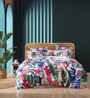 Logan & Mason Atherton Quilt Cover Set Tropic
