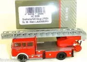 Turntable Ladder Vehicle LP329 DL30 Metz Lauenburg Heico HC2028 Boxed New Μ