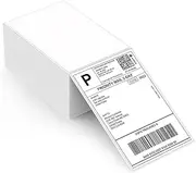 MUNBYN Thermal Direct Shipping Label (Pack of 500 4x6 Fan-Fold Labels) - Commercial Grade…
