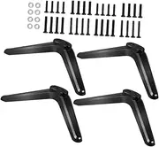Abaodam Flat Screen Tv Mount Bracket 2 Sets Tv Base for Bedroom Living Room Stand Easy Installation Sleek Design