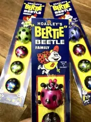 HOADLEY’S BERTIE BEETLE Vintage Novelty Display Toy Packaging Milk Bar Showbag