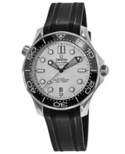 New Omega Seamaster Diver 300M White Dial Black Men's 210.32.42.20.04.001