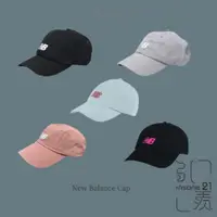 在飛比找蝦皮商城優惠-NEW BALANCE NB 男女 情侶款 鴨舌帽 老帽 黑