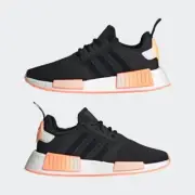 Women's adidas Originals NMD R1 Black Peach Orange White GW9463 Gym Training