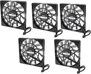 5X Thin 12mm Thickness 120X120X12mm 12V Desktop Computer Host Quiet Fan with Speed 12CM Chassis Cooling Fan