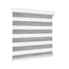 Blackout Zebra Roller Blind Curtains 180X210 Grey