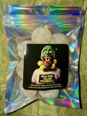 Black “Yellow Death” Extreme Sour Candy Imported from the UK - As Seen On TV!