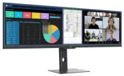 QSM 44" Ultrawide Flat Monitor - DFHD 120Hz 32:9 HDR (3840x1080)