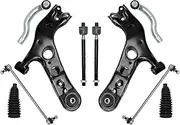 Control Arm Stabilizer Link Tie Rod Boot 10pcs Kit Compatible For Toyota RAV4 2006 2007 2008 2009 2010 2011 2012 2013-2018