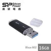 在飛比找燦坤線上購物優惠-廣穎 B02 16GB(黑)隨身碟(SP016GBUF3B0