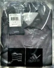 Ladie's Adidas Climacool Jacquard Mesh Short Sleeve Polo Shirt Small