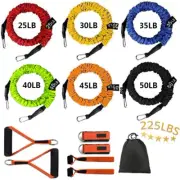 Sunsign Stackable Resistance Band Kit Extreme Workout Total-Body Training Home G
