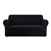 Artiss Sofa Cover Couch Covers 3 Seater Stretch Bl