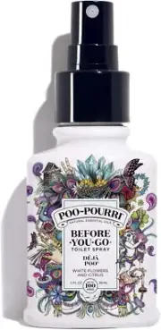 Poo-Pourri Before-You-Go Toilet Spray, Deja Poo, 2 Fl Oz - White Flowers and Cit
