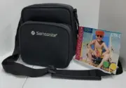 Vintage Samsonite Carry Bag Case Camera And More Black Shoulder Adjustable Strap