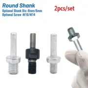 2pc M10/M14 Screw Drill Adapter Connecting Rod For Auto Car Pad Polisher Buffer