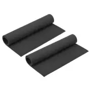 Foam Sheets Crafts 19x12 Inch 2mm EVA Craft Foam Paper Sheets, Black, 2 Sheets